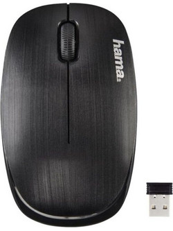 Hama MW-110 Ασύρματο Ποντίκι Black