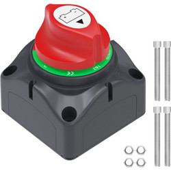 Invictus Διακόπτης DC για 2 Μπαταρίες 1/2/BOTH/OFF 200A