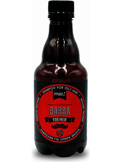 Barba Oily Hair Σαμπουάν κατά της Σμηγματορροϊκής Δερματίτιδας για Λιπαρά Μαλλιά 300ml