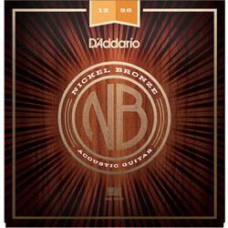 D'Addario NB Σετ 6 Χορδές Ακουστικής Κιθάρας Bronze 12-56" Medium Tension