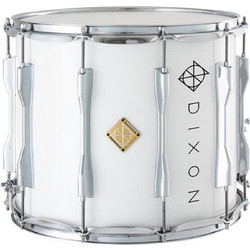 DIXON PMSCL124-WT Wood Shell Λευκό 14" x 12" Ταμπούρο Παρέλασης