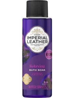 IMPERIAL LEATHER Relaxing Bath Soak Lavender & Wild Iris 500ml