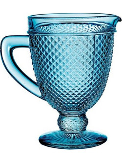Bordallo Pinheiro Kανάτα Γυάλινη Mπλε Azul Bicos Incolor (1L)