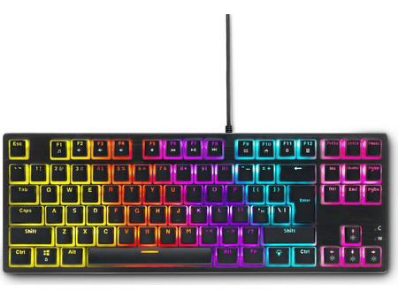 Spartan Gear Lochos 2 Μηχανικό Gaming Πληκτρολόγιο TenKeyLess RGB Black