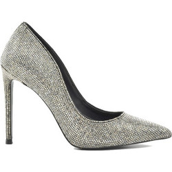 Steve Madden Vala-R Γόβες με Τακούνι Στιλέτο & Στρας Ασημί VALA-RSM11000751-02003-968