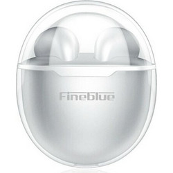 Fineblue F-22 Pro Ακουστικά Bluetooth Earbud Silver