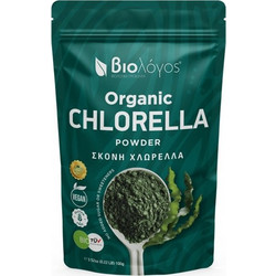 Βιολόγος Organic Chlorella Powder Χλωρέλλα σε Σκόνη, 100gr