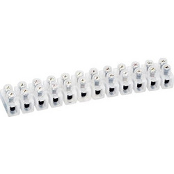 Κλέμμα 2.5mm λευκή Nyblock