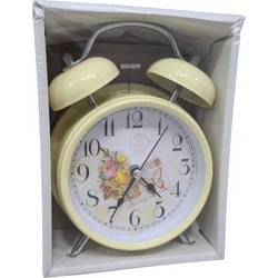 Επιτραπέζιο ρολόι - Ξυπνητήρι - 8806H-7 - 880611 - Beige