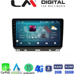 LM Digital ZR8718 Ηχοσύστημα Αυτοκινήτου με Οθόνη Αφής USB Bluetooth & GPS