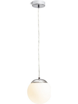 Rendl Light Bolly Κρεμαστό Φωτιστικό Οροφής E27 Ασημί R13692