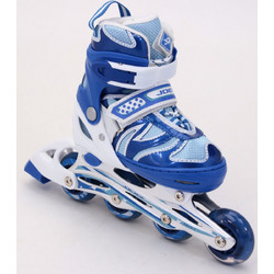 Ρυθμιζόμενα Inline Skates με Flash Blue 38-41