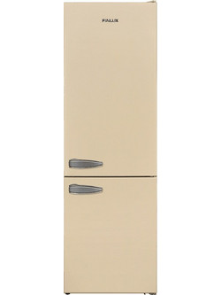 Finlux FXCA 3132 Retro Ψυγειοκαταψύκτης Υ170xΠ54xΒ59.5cm Μπεζ