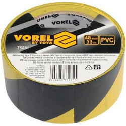VOREL ΤΑΙΝΙΑ ΣΗΜΑΝΣΕΩΣ 48mmX33m ΚΙΤΡΙΝΗ 75231 (20675231)