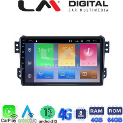 LM Digital ZC8540 Ηχοσύστημα Αυτοκινήτου με Οθόνη Αφής USB Bluetooth & GPS