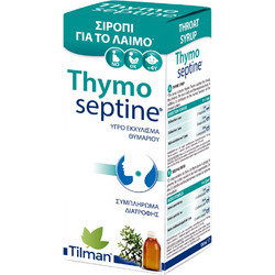 Tilman ThymoSeptine Σιρόπι για Πονόλαιμο 150ml