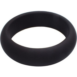 Μαύρο Δαχτυλίδι Πέους Σιλικόνης - Loving Joy Rev Rings Silicone Cock Ring Black