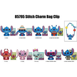 DISNEY - Stitch - Charm Bag Clip (Display 24 Pcs)