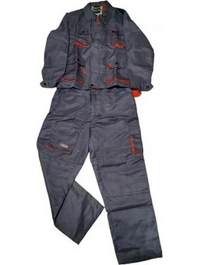Rolinger Φόρμα Εργασίας Ολόσωμη Γκρι LB-14272