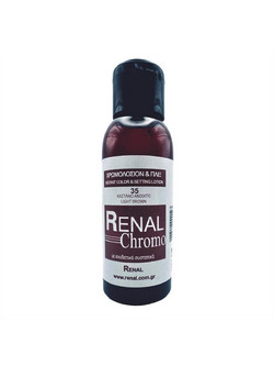 Renal Chromo Plix 35 Καστανό Ανοιχτό Χρωμοσαμπουάν 40ml