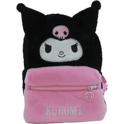 Τσάντα Πλάτης Λούτρινο Kuromi Hello Kitty 30cm MC37-102HK Graffiti