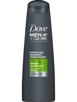 Dove Men+Care Fresh Clean Fortifying Σαμπουάν για Όγκο 250ml