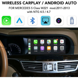 DIGITAL IQ BZ 243 CPAA (CARPLAY / ANDROID AUTO BOX for MERCEDES S Class W221 mod.2011-2013 with NTG 4.5/4.7)
