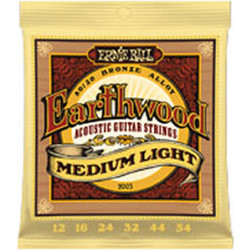 Ernie Ball 2003 Earthwood Σετ 6 Χορδές Ακουστικής Κιθάρας 80/20 Bronze 12-54" Medium Tension