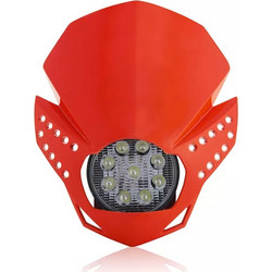 Μάσκα-φανάρι Acerbis Fulmine led _ 22772.110_ κόκκινο