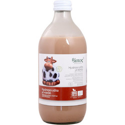 Ημιάπαχο γάλα με κακάο Βίοτος 500ml - Βίοτος
