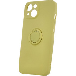 SENSO RING IPHONE 15 PRO yellow backcover