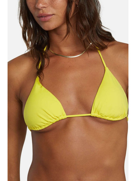 RVCA Bikini Top Τριγωνάκι Κίτρινο AVJX300397