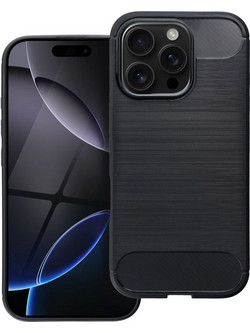 Θήκη κινητού Forcell Carbon for iPhone 16 Pro Black