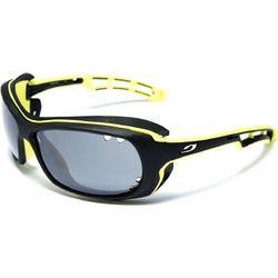 Julbo J4429114 Αθλητικά Γυαλιά Ηλίου Ορθογώνια Κοκάλινα Διαφανή με Μαύρο Degradee Polarized Φακό