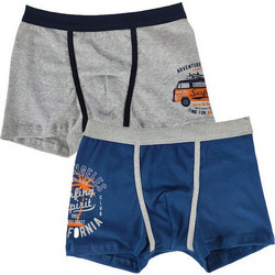 Minerva Παιδικό Under Control Boys' Boxer Shorts 2cps 42059-155 Πολύχρωμο