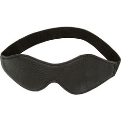 CALEXOTICS - NOCTURNAL EYE MASK PVC LEATHER BLACK