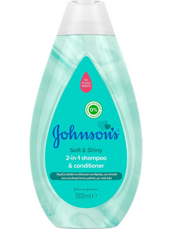 Johnson's Soft & Shiny Σαμπουάν & Conditioner 500ml