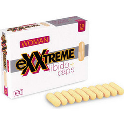 HOT eXXtreme Libido Caps Woman 10 Κάψουλες