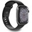 Puro Icon Elastic Λουράκι Σιλικόνης Black (Apple Watch 42 / 44 / 45mm)