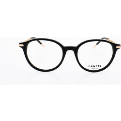 Lancel LA90010 C01 Ανδρικός Σκελετός Γυαλιών Οράσεως Κοκάλινος Μαύρος