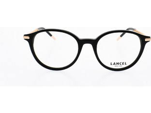 Lancel LA90010 C01 Ανδρικός Σκελετός Γυαλιών Οράσεως Κοκάλινος Μαύρος