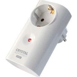 Crystal Audio Μονόπριζο Ασφαλείας Λευκό 40859