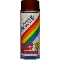 Motip Deco Spray Paint Σπρέι Βαφής RAL8017 Chocolate Brown Gloss 400ml
