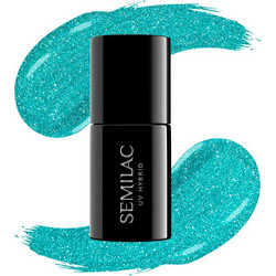 Semilac UV Hybrid 020 Green Glass Ημιμόνιμο Βερνίκι Νυχιών 7ml