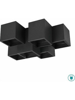 Φωτιστικό Οροφής - Σποτ Fernando 604900632 37x30cm Black Trio Lighting Μέταλλο