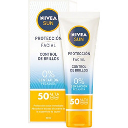Nivea 0% Control Αντηλιακή Κρέμα Προσώπου SPF50 50ml