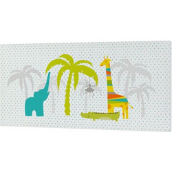 Καμβάς HappyFriday Baleno Teen Zoo Πολύχρωμο 27 x 54 cm