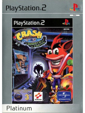 Crash Bandicoot The Wrath Of Cortex Platinum Edition PS2