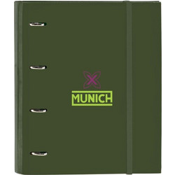 Φάκελος δακτυλίου Munich Bright khaki Πράσινο 27 x 32 x 3.5 cm