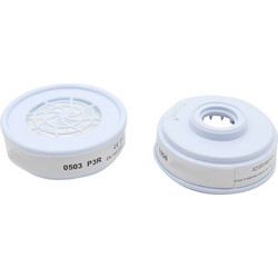 BORMANN Pro BORMANN Pro BPP2468-2 Φίλτρο Μάσκας Σκόνης P3 R 2τμχ,Άσπρο (Κατάλληλο για BPP2460-BPP2462)